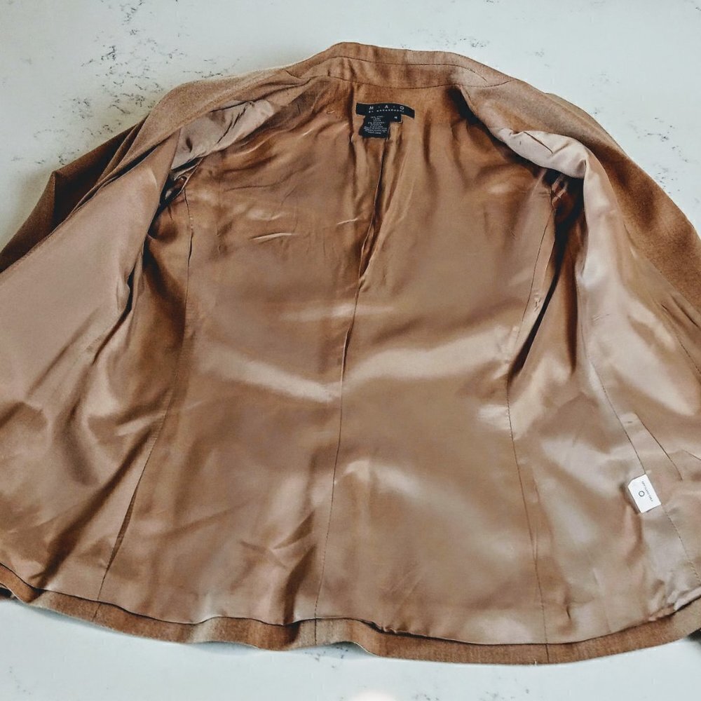 MAG by Magaschoni Camel Wool Classic Blazer - Picture 7 of 8